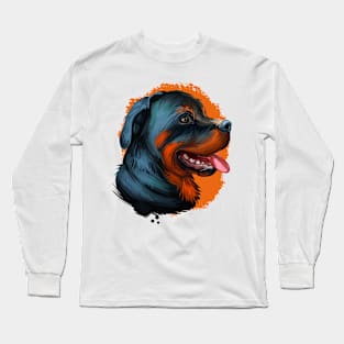 rottweiler ; rottweiler dog ; rottweiler puppies Long Sleeve T-Shirt